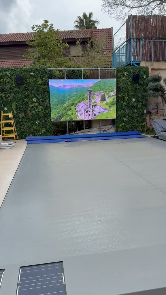 מסך LED חיצוני 3.5 על 2 מטר בירושלים
